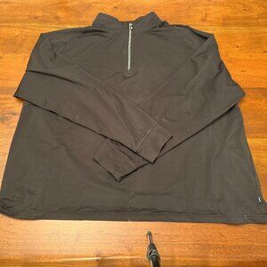 Black Cutter & Buck 1/4 Zip Pullover – Size 3XL